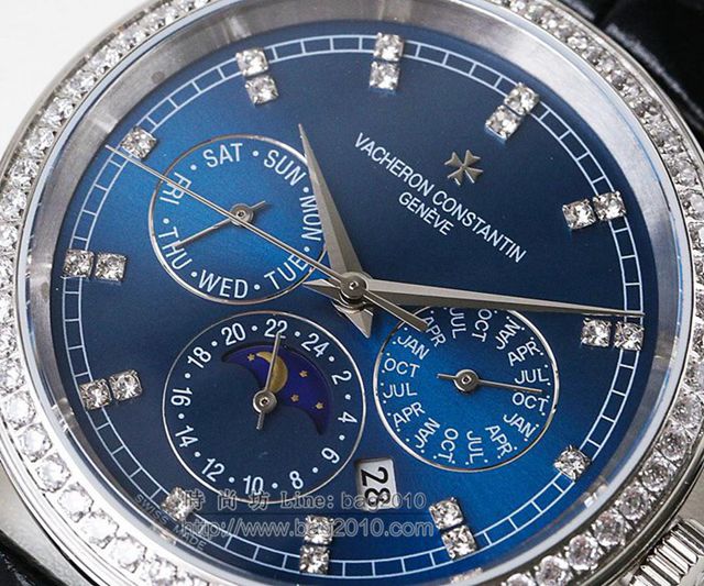 vacheron Constantin手錶 時尚潮流男款 江詩丹頓傳襲系列 江詩丹頓高端男表 江詩丹頓機械表  hds1738